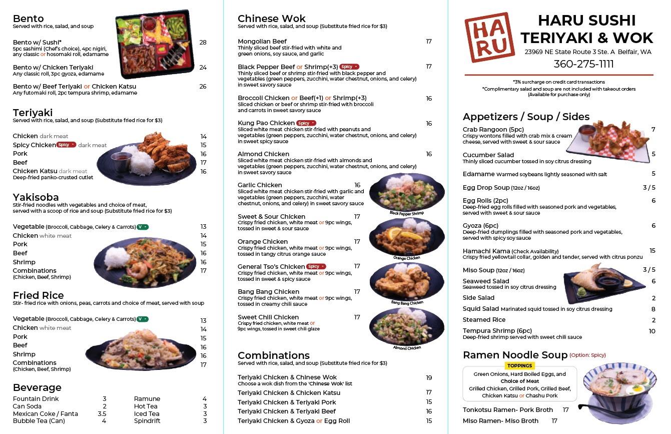 Haru Sushi Teriyaki & Wok