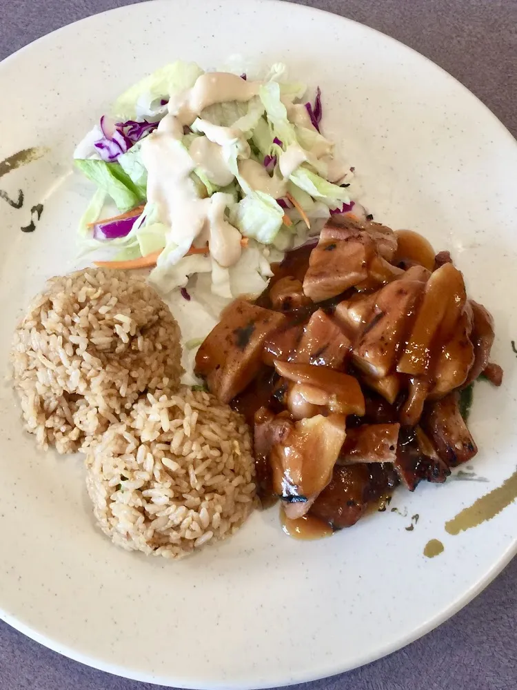 Teriyaki Chicken with Fried Rice